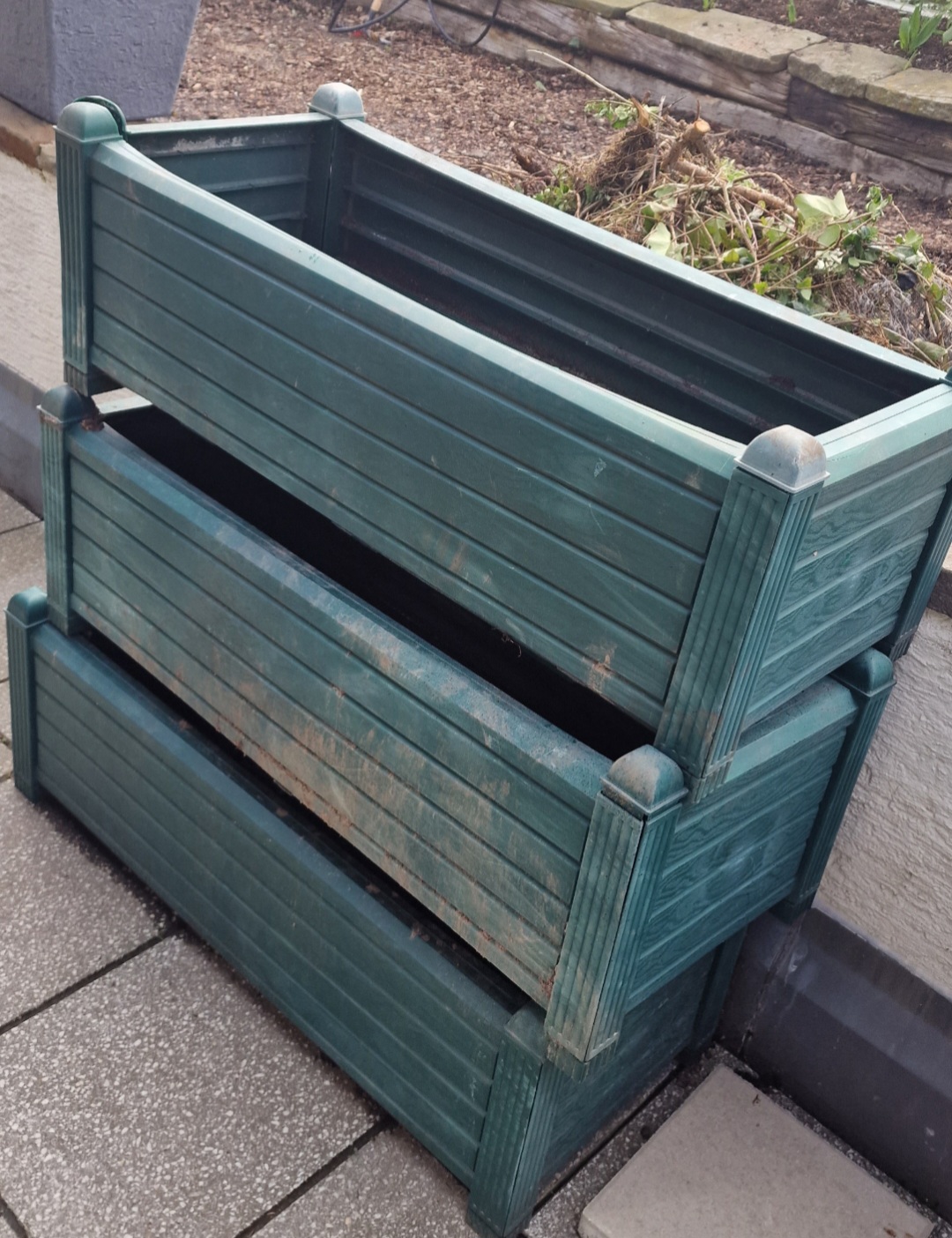 Blumkasten / 3 große Blumenkästen