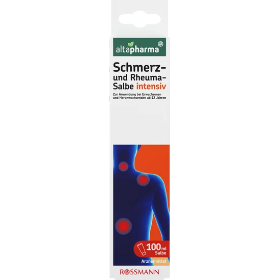 Altapharma Schmerz- und Rheuma-Salbe Intensiv, schmerzlindernd, wärmend